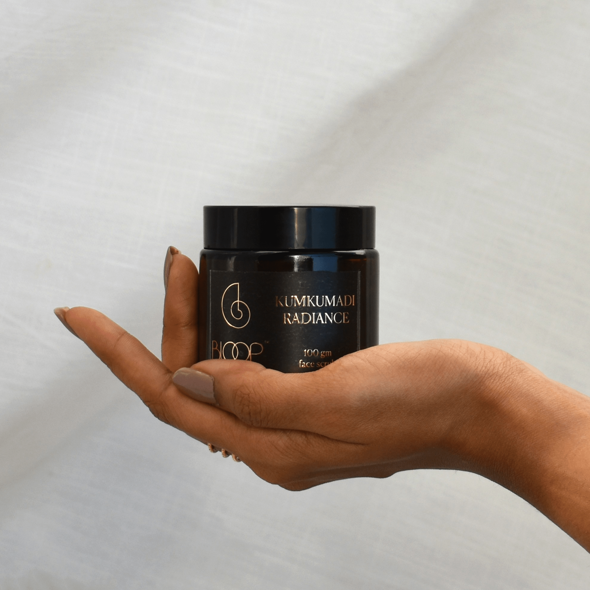 Bloop Kumkumadi Radiance Face Scrub – Ayurvedic glow-boosting exfoliator