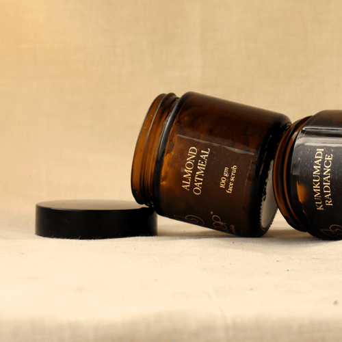 Bloop Almond Oatmeal Face Scrub – gentle exfoliator for soft, glowing skin