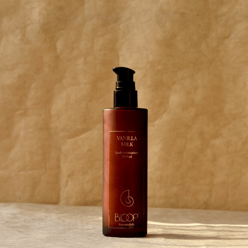 Bloop Vanilla  Milk Body Moisturizer – hydrating body lotion with a warm vanilla aroma
